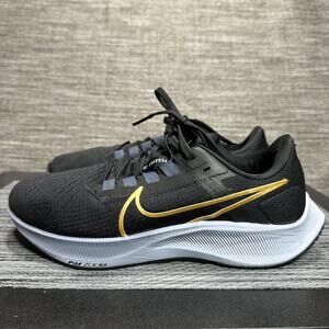 Nike Air Zoom Pegasus 38 CW7358-004 Black Running Shoes Sneakers - Womens Size 8